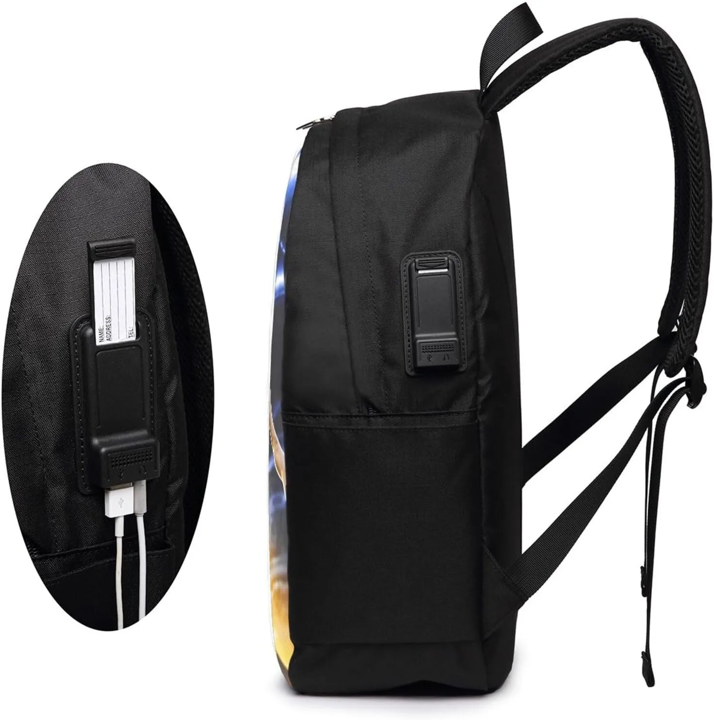 #7 Adult Backpacks Bag Laptop Bag Bookbag Usb Backpack 17 Inch For Daily