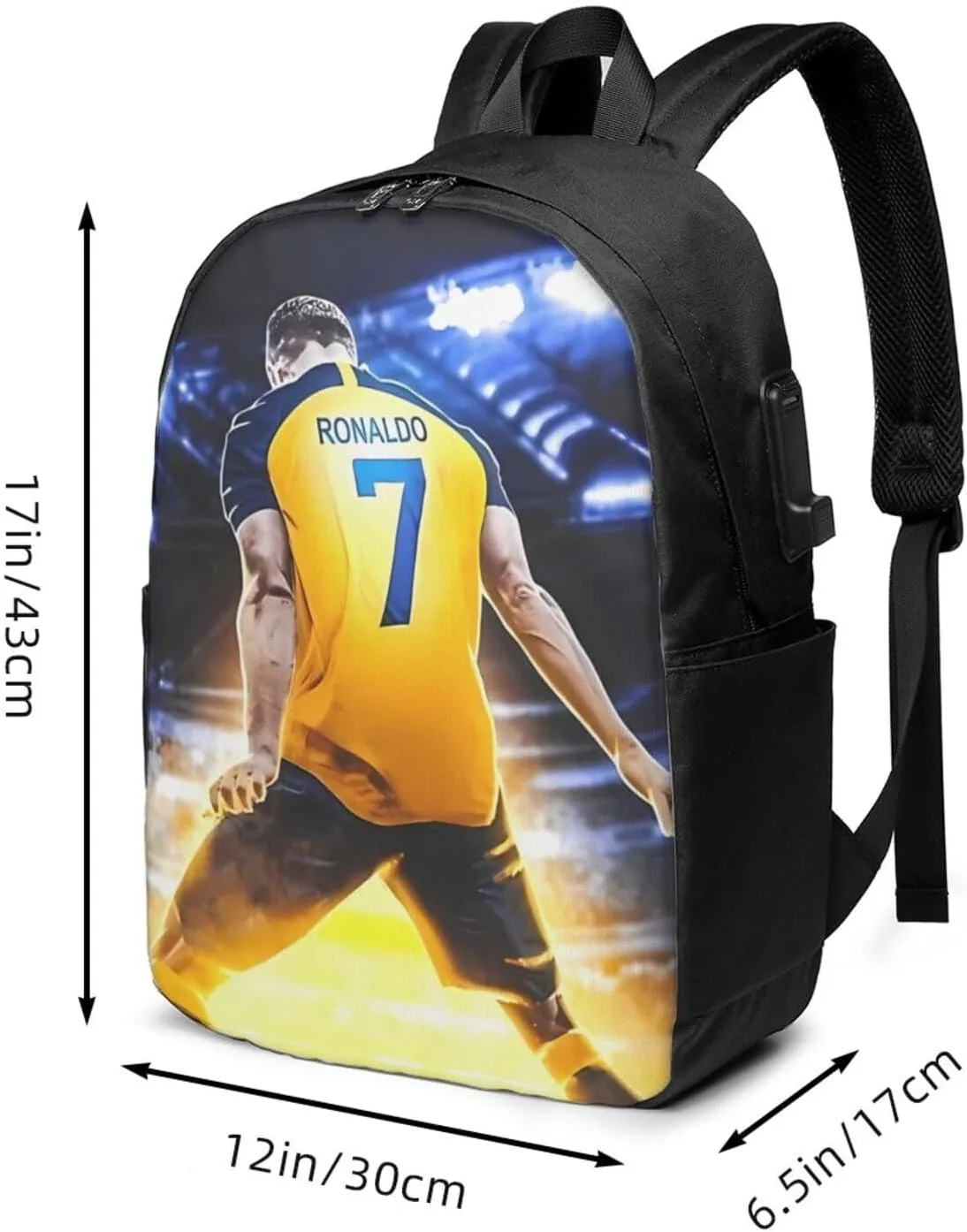 #7 Adult Backpacks Bag Laptop Bag Bookbag Usb Backpack 17 Inch For Daily