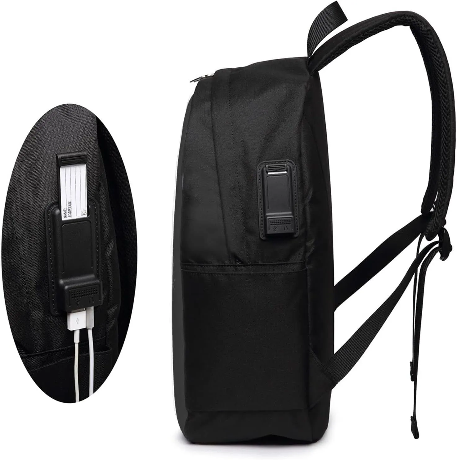 #7 Backpacks Bag Laptop Bag Bookbag Usb Backpack 17 Inch For Daily