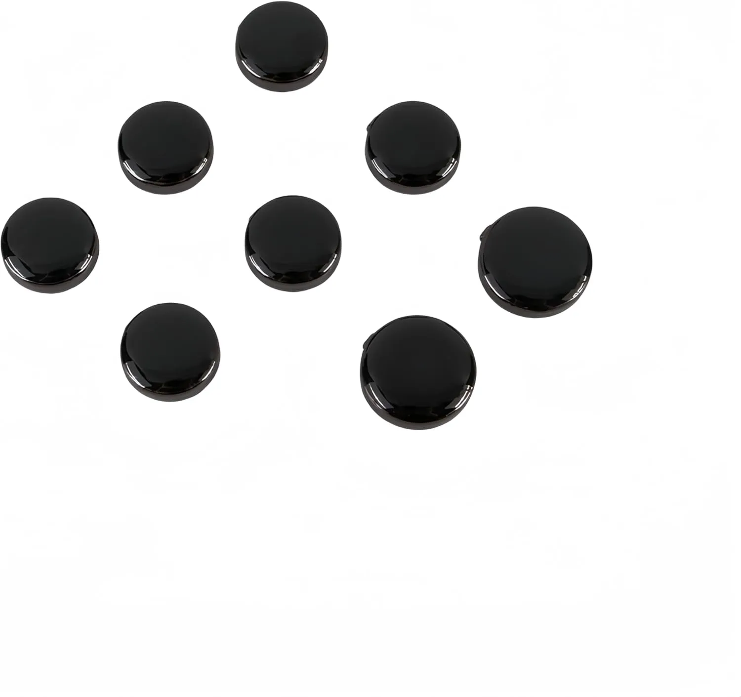 8pcs Button covers for men's shirts button cuffs button cover cufflinks for men - imitation cuff chain for tuxedo, business or formal shirts Buttons on cuffs Shirt button