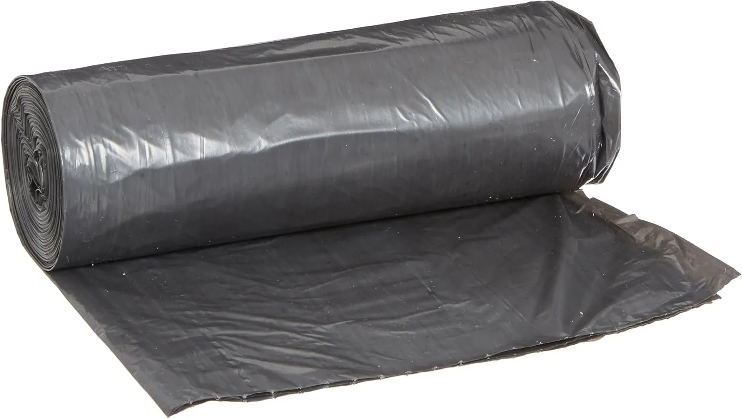Aluf Plastics 20-30 Gallon Trash Bags - (100 Count) 1.1 MIL (Equiv) Low Density Plastic Garbage Bags - 30" by 36" for Home, Kitchen, Office Commercial Industrial, Black