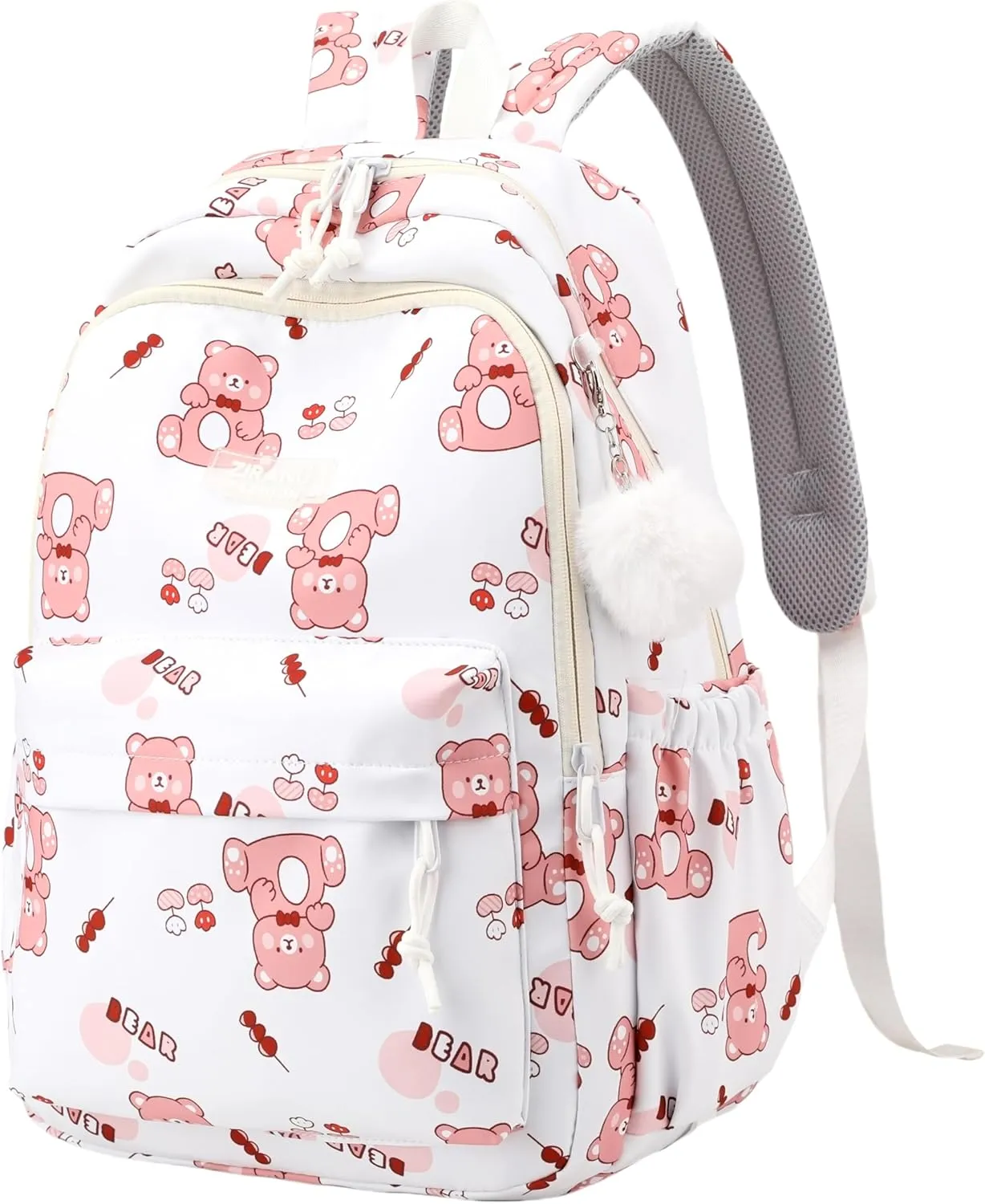 Backpacks for Girls Cute Bear Backpack Elementary School Backpack Students Bookbag for Girls