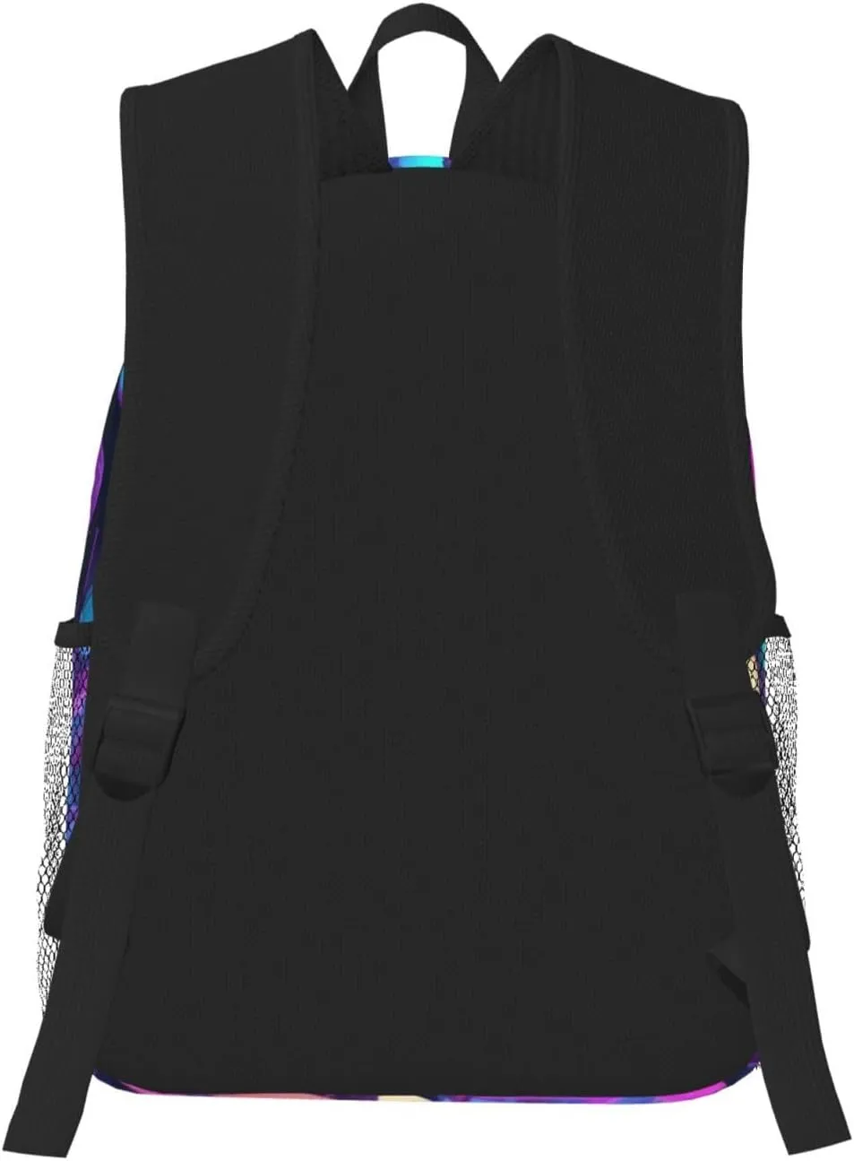 Big Capacity Backpack Fashion Daypack With Adjustable Straps Travel Laptop Backpacks, Black5