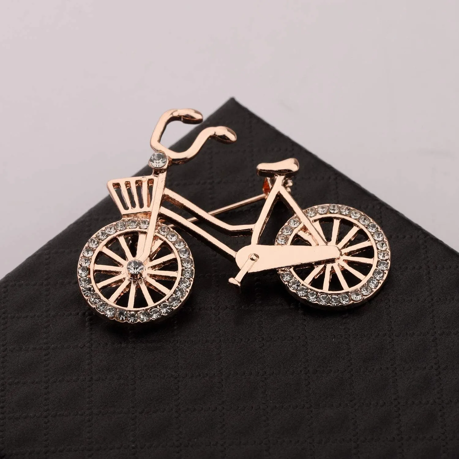 bobauna Bike Bicycle Brooch Pin Clothing Bag Jewelry Accessories for Bike Lover Sportsperson