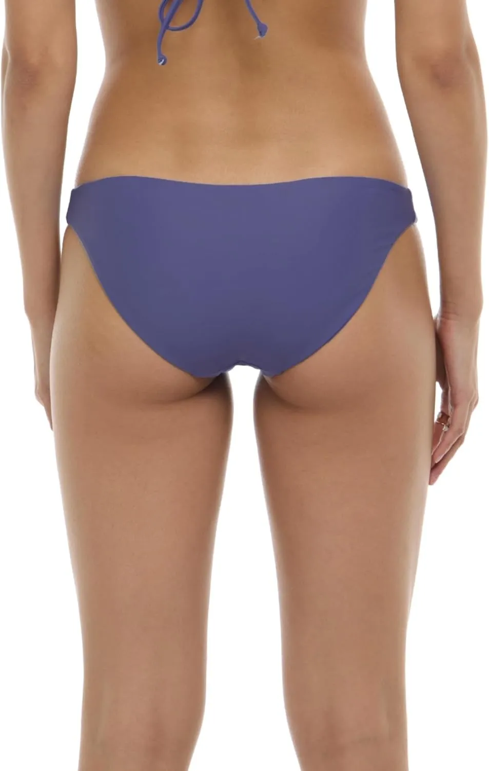Body Glove Women's Smoothies Lillia Solid Fuller Coverage Bikini Bottom Swimsuit with Clean Finish Seams