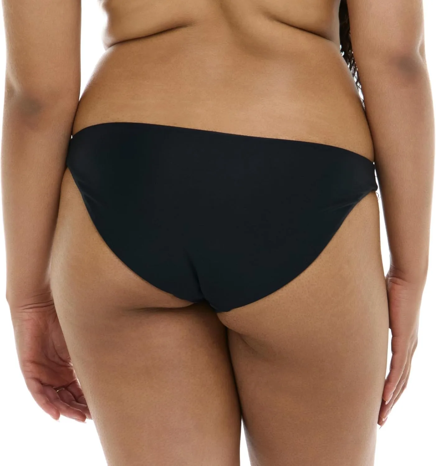 Body Glove Women's Smoothies Lillia Solid Fuller Coverage Bikini Bottom Swimsuit with Clean Finish Seams