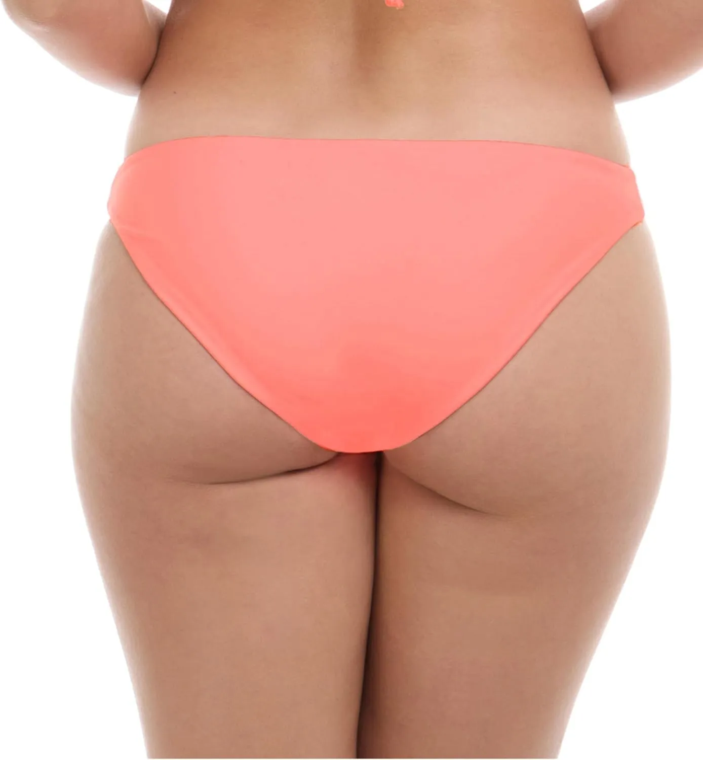 Body Glove Women's Smoothies Lillia Solid Fuller Coverage Bikini Bottom Swimsuit with Clean Finish Seams