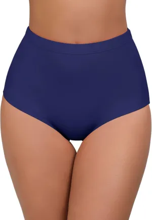 Bonneuitbebe Women Swim Bottoms High Waisted Bikini Bottom Full Coverage Swimsuit Bottoms Bathing Suit Bottom