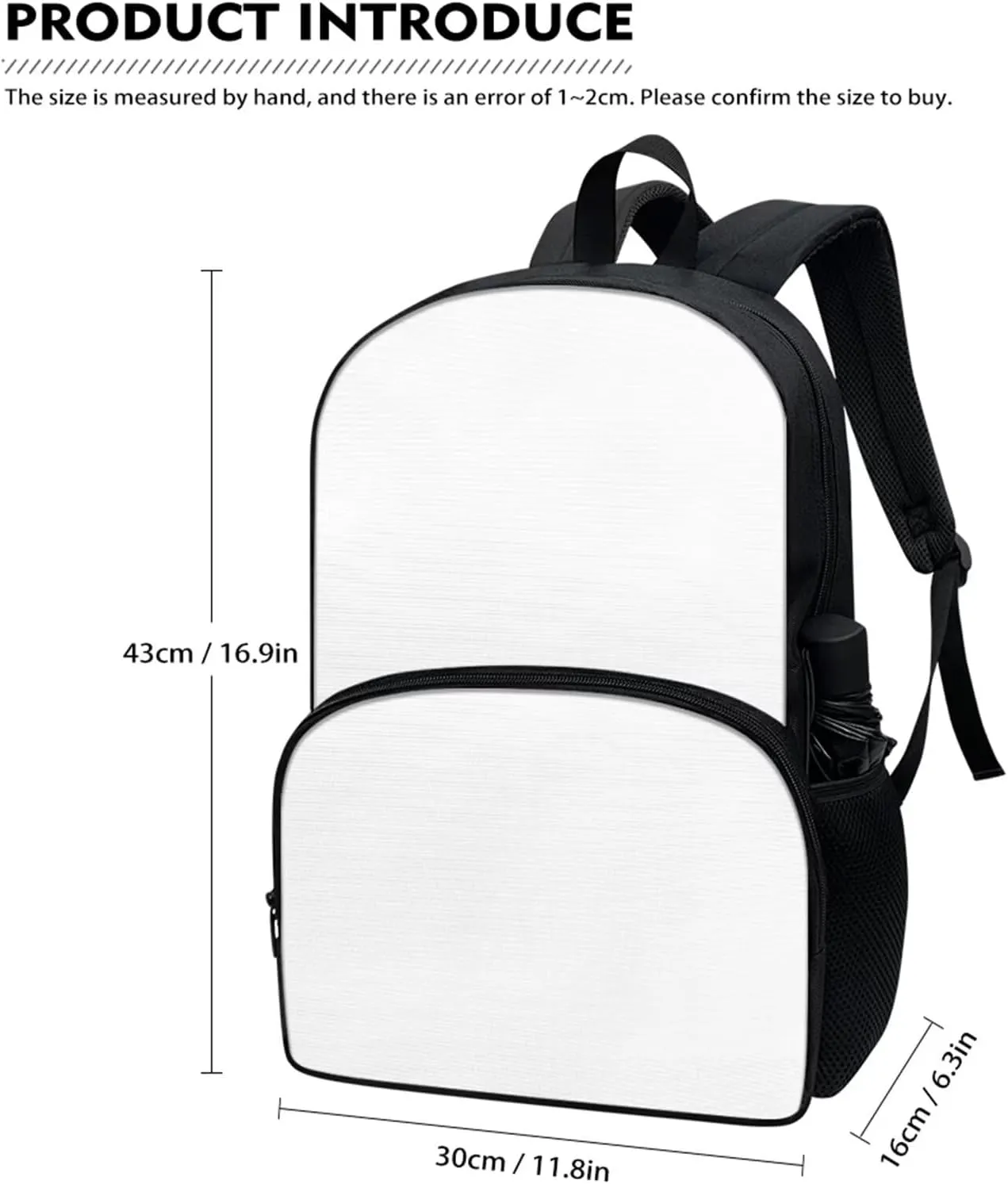 Cartoon Beagle Floral Backpack for Boys Girls Back to School Shoulder Bookbags Set, Insulated Thermal Lunch Totes,Pencil Holder,Cooler Water Bottle Sleeve 4 in 1