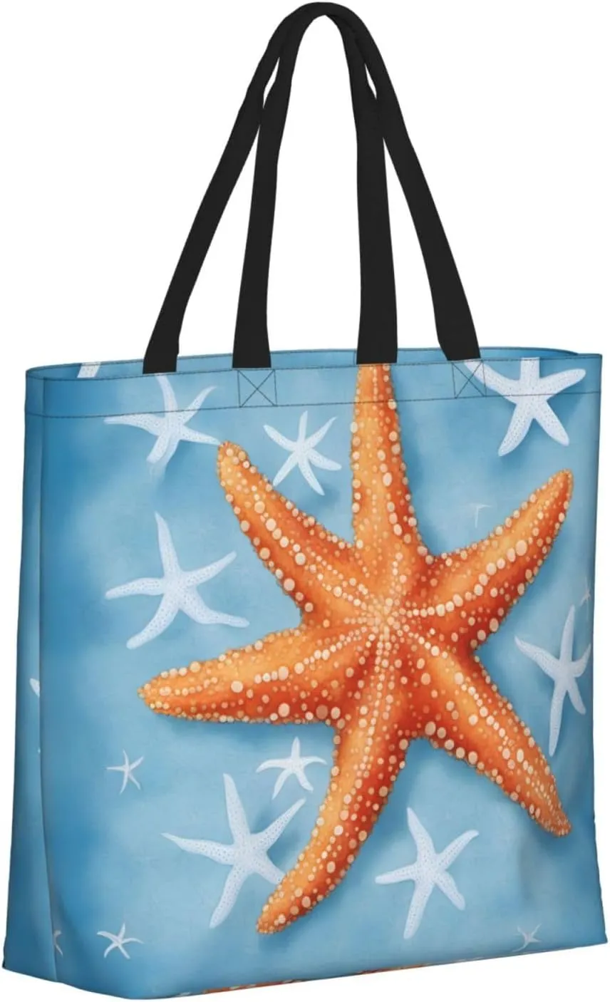Cartoon Frog Print Tote Bag Casual Shoulder Bag Handbag Reusable Shopping Travel Bag Gifts For Women