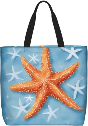 Cartoon Frog Print Tote Bag Casual Shoulder Bag Handbag Reusable Shopping Travel Bag Gifts For Women
