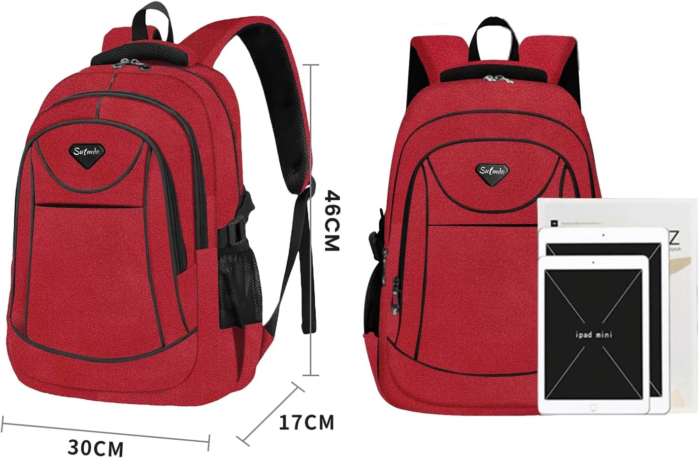 Casual Lightweight Backpacks for Boys & Girls, School Bookbags, 15 "Laptop Backpack, Travel Bag
