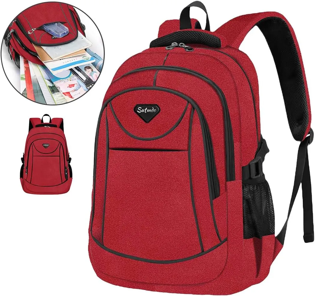 Casual Lightweight Backpacks for Boys & Girls, School Bookbags, 15 "Laptop Backpack, Travel Bag
