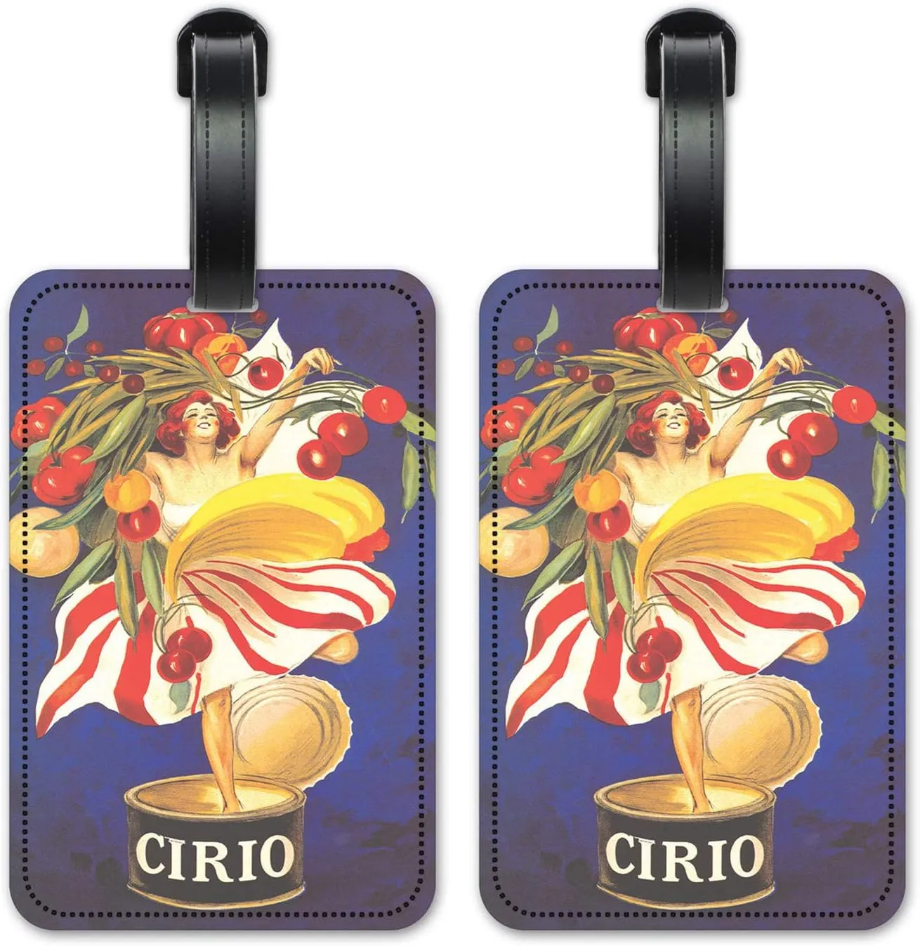 Cirio - Luggage ID Tags - Suitcase Identification Cards - Set of 2