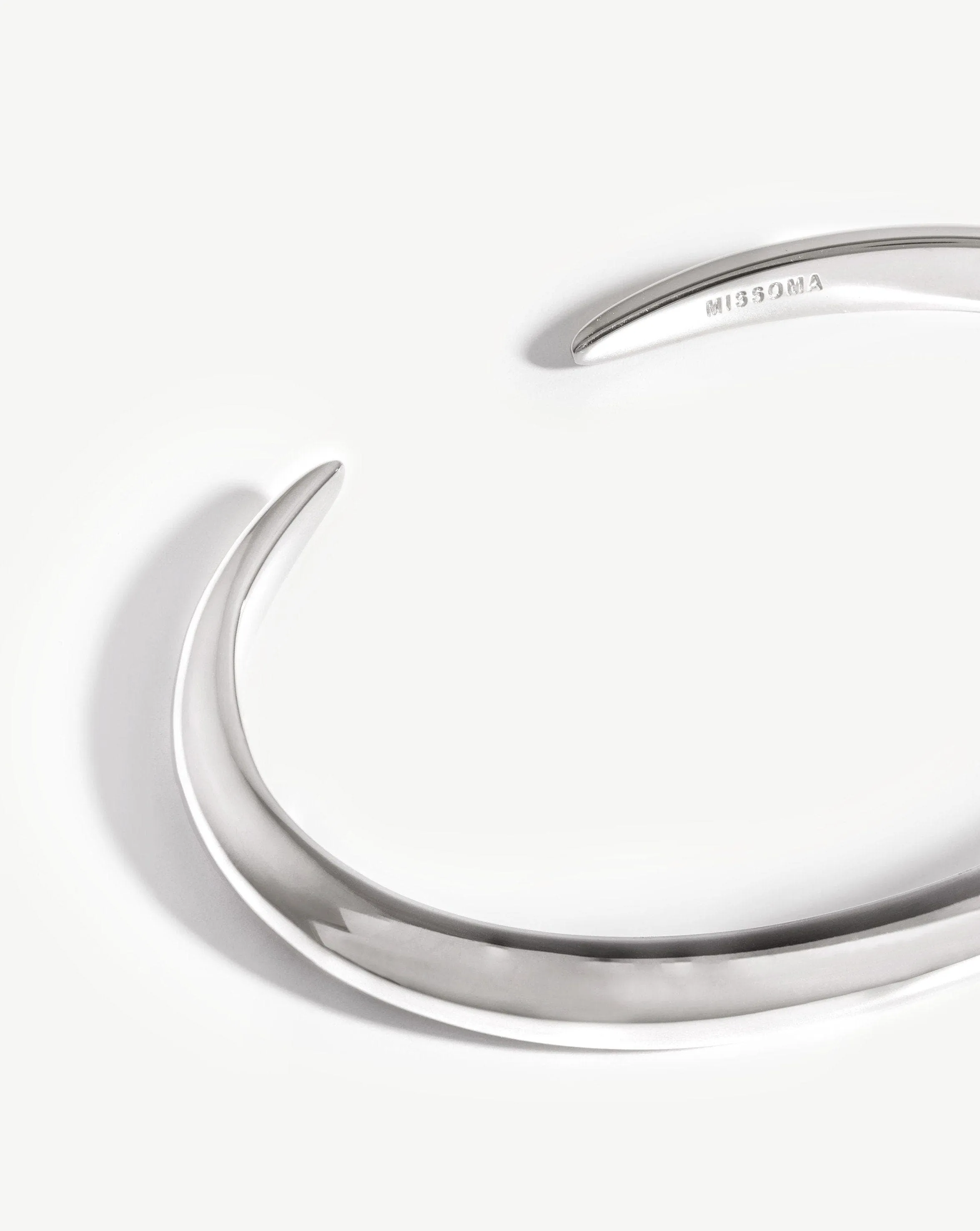 Claw Clove Cuff Bracelet | Silver Plated