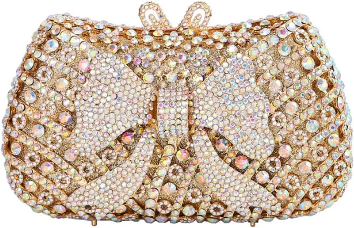 Clutches Evening Handbags Rhinestone Wallets, Party Shoulder Bags, Clutch Purses for Women Wedding, Cosmetic Bags