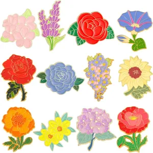 Creative Enamel Pins Bulk Set, Cute Cartoon Plants Anime Sets Backpack Pins for Men/Women, Cool Lapel Badge Funny Pins Jewelry for Jackets Cloths Hats Decorations