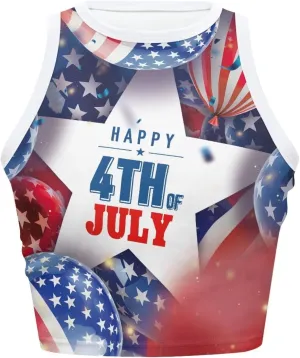 Crop Tops for Women Tank Tops Basic Style Sleeveless Racerback Halter Neck Fitted Tops