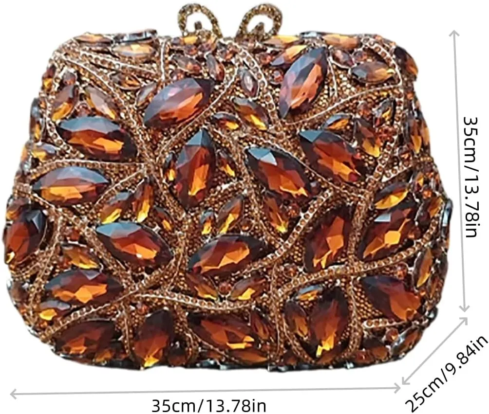 Crystal Evening Bag Clutch Diamond Women Wedding Party Purse Bridal Dinner Clutches Female Handbags Bag
