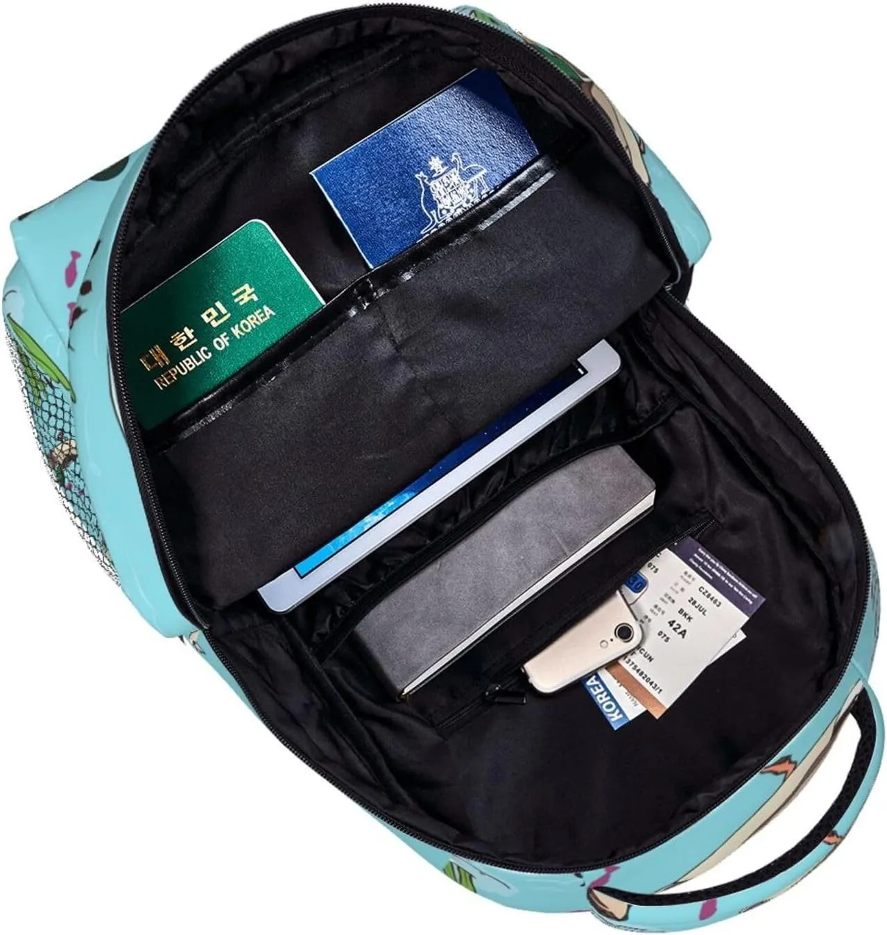 Cute Duck Backpack for Women Man Mallard Duck Lightweight Laptop Backpacks Book Bag Casual Daypacks for Hiking Travel College Office