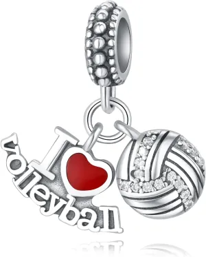 CYCUFF 925 Sterling Silver Charms Suitable for Bracelet Pendants Beads, Charm Necklaces Jewellery Gift for Women