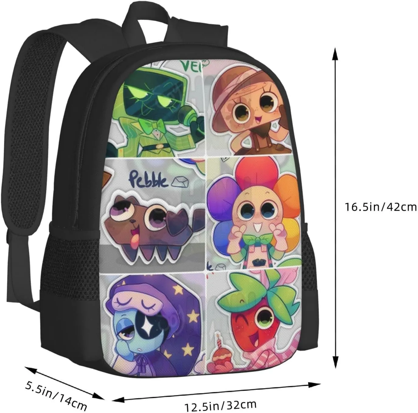 Dandy'S World 3 Backpack Lightweight Large Capacity Laptop Backpack Travel Backpacks For Unisex
