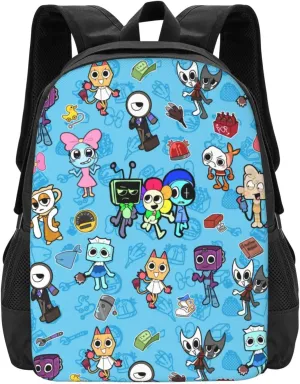 Dandy'S World 3 Backpack Lightweight Large Capacity Laptop Backpack Travel Backpacks For Unisex