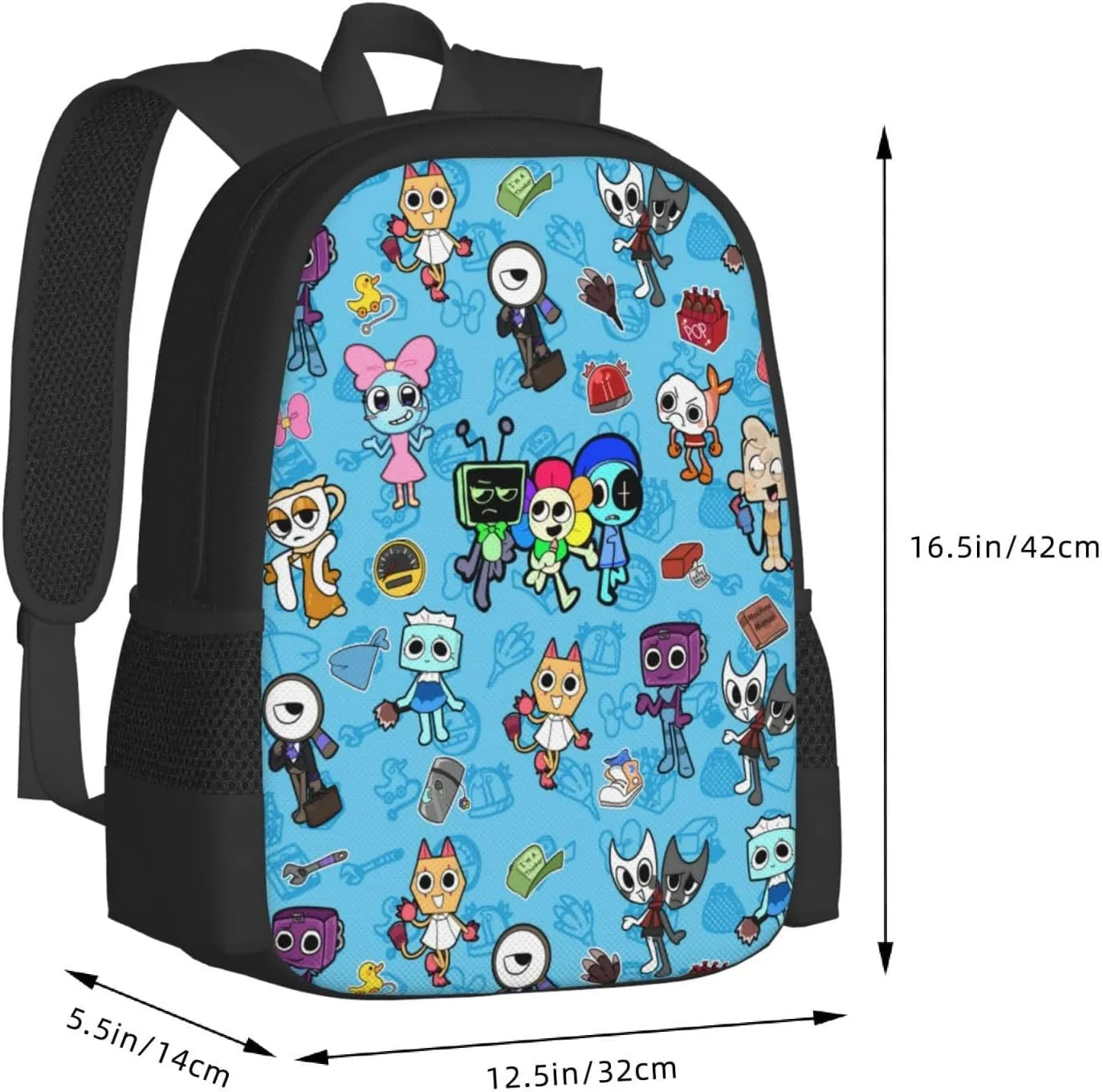 Dandy'S World 3 Backpack Lightweight Large Capacity Laptop Backpack Travel Backpacks For Unisex