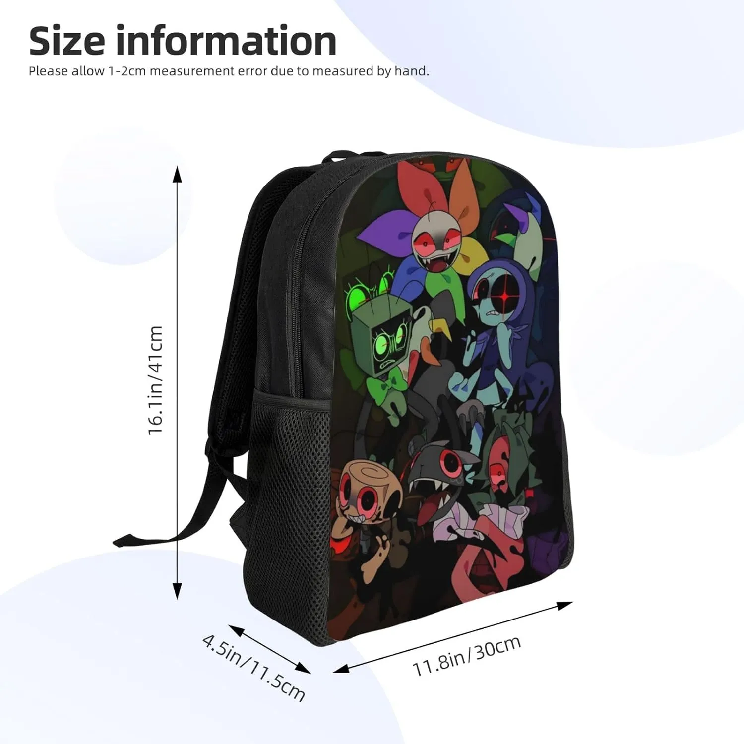 Dandy'S World 3 Backpack Lightweight Large Capacity Laptop Backpack Travel Backpacks For Unisex