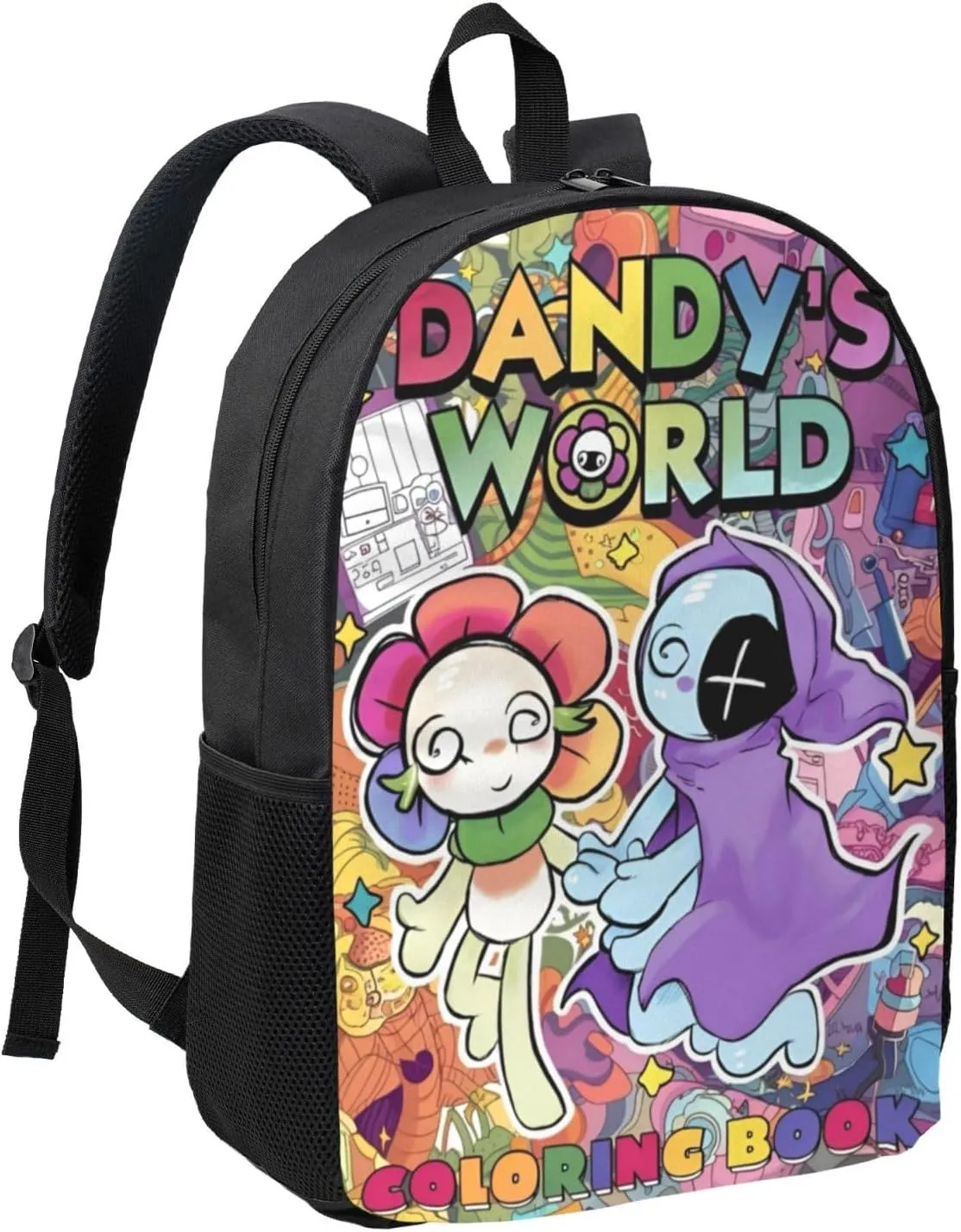 Dandys World Backpack Lightweight Laptop Backpack Cute Travel Backpacks For Unisex 17in
