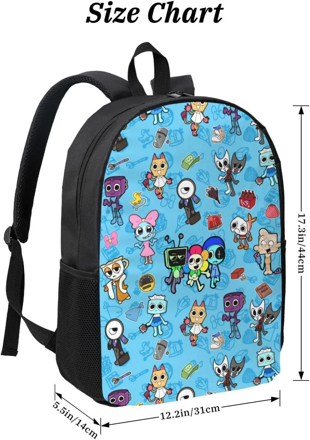 Dandys World Backpack Lightweight Laptop Backpack Cute Travel Backpacks For Unisex 17in