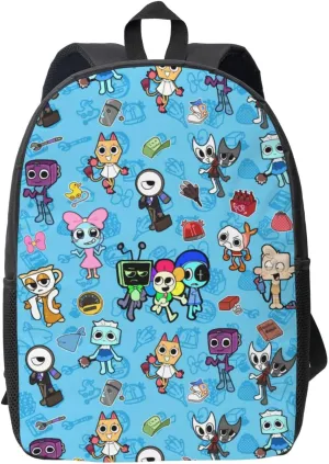 Dandys World Backpack Lightweight Laptop Backpack Cute Travel Backpacks For Unisex 17in