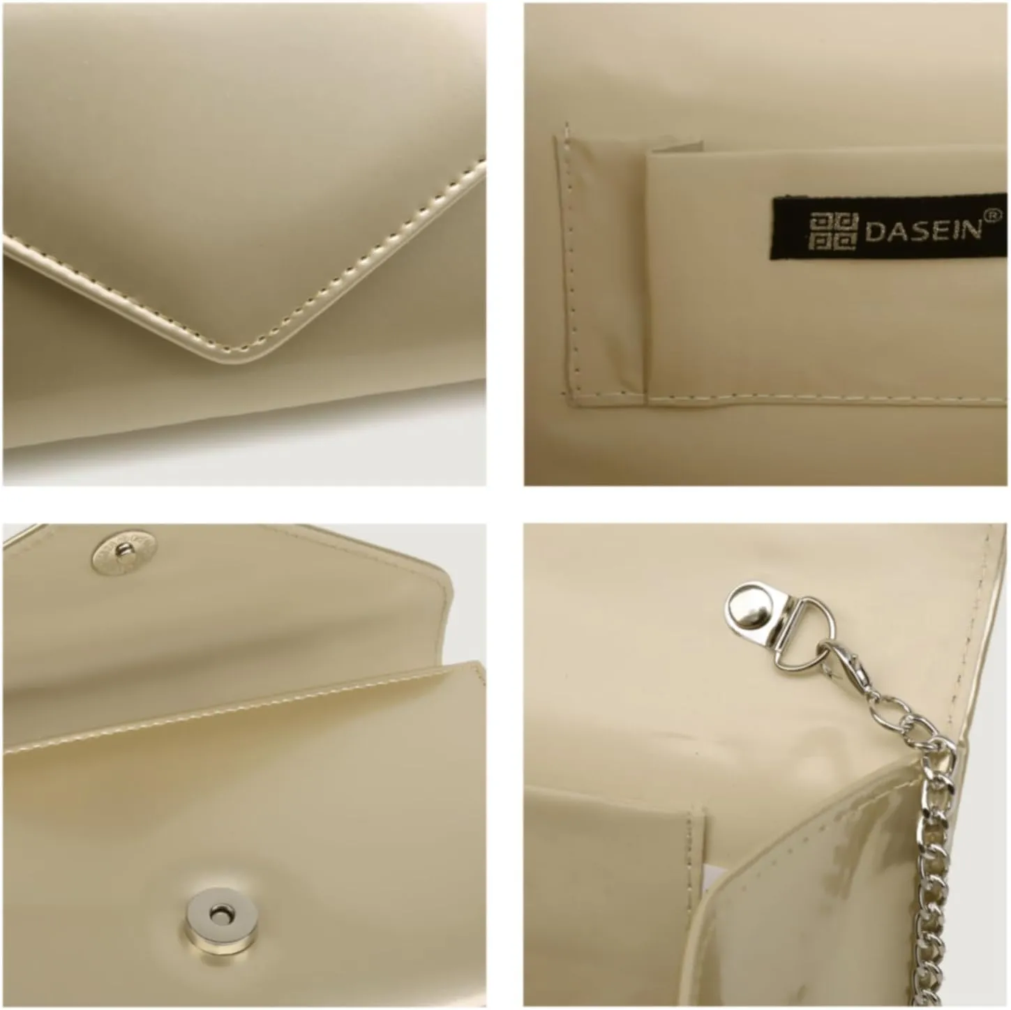 Dasein Women Glitter Evening Bags Formal Clutches Wedding Purses Party Dressy Clutch Purse Cocktail Prom Handbags