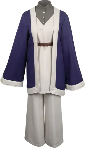 Delicious in Dungeon Falin Touden Costume Falin Cosplay Cloak Cape Coat Tunic Pullover Pants Hat Halloween Outfits