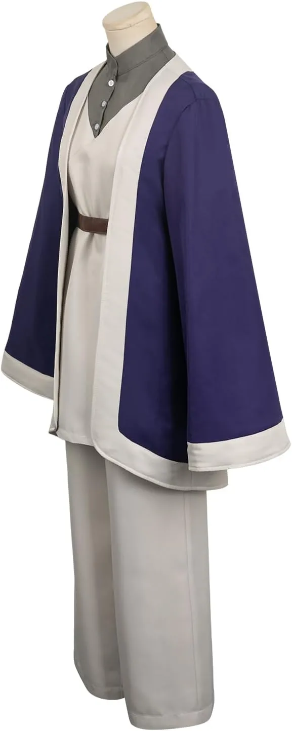 Delicious in Dungeon Falin Touden Costume Falin Cosplay Cloak Cape Coat Tunic Pullover Pants Hat Halloween Outfits