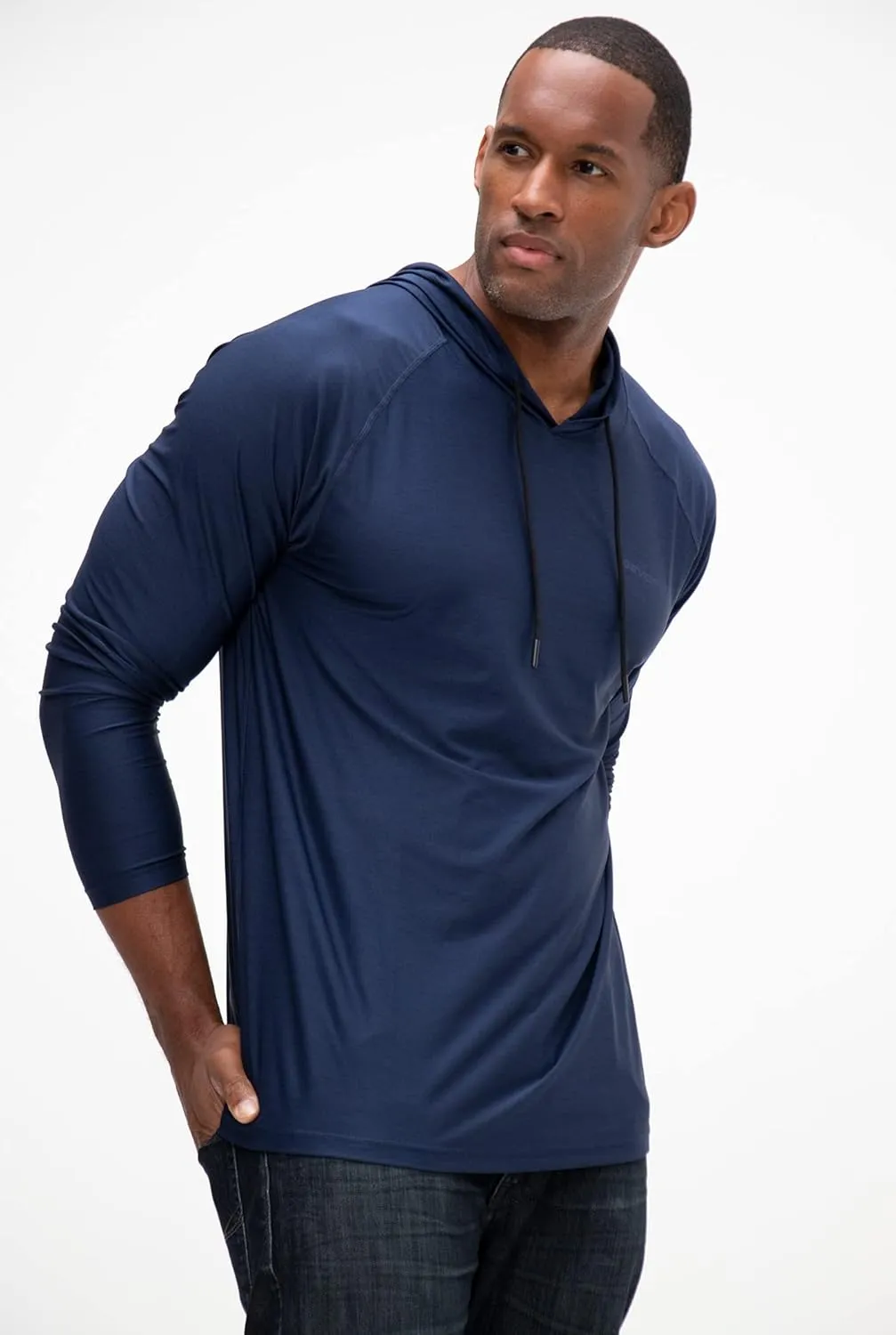 DEVOPS Men's Hoodie Long Sleeve Fishing Hiking Running Workout T-Shirts