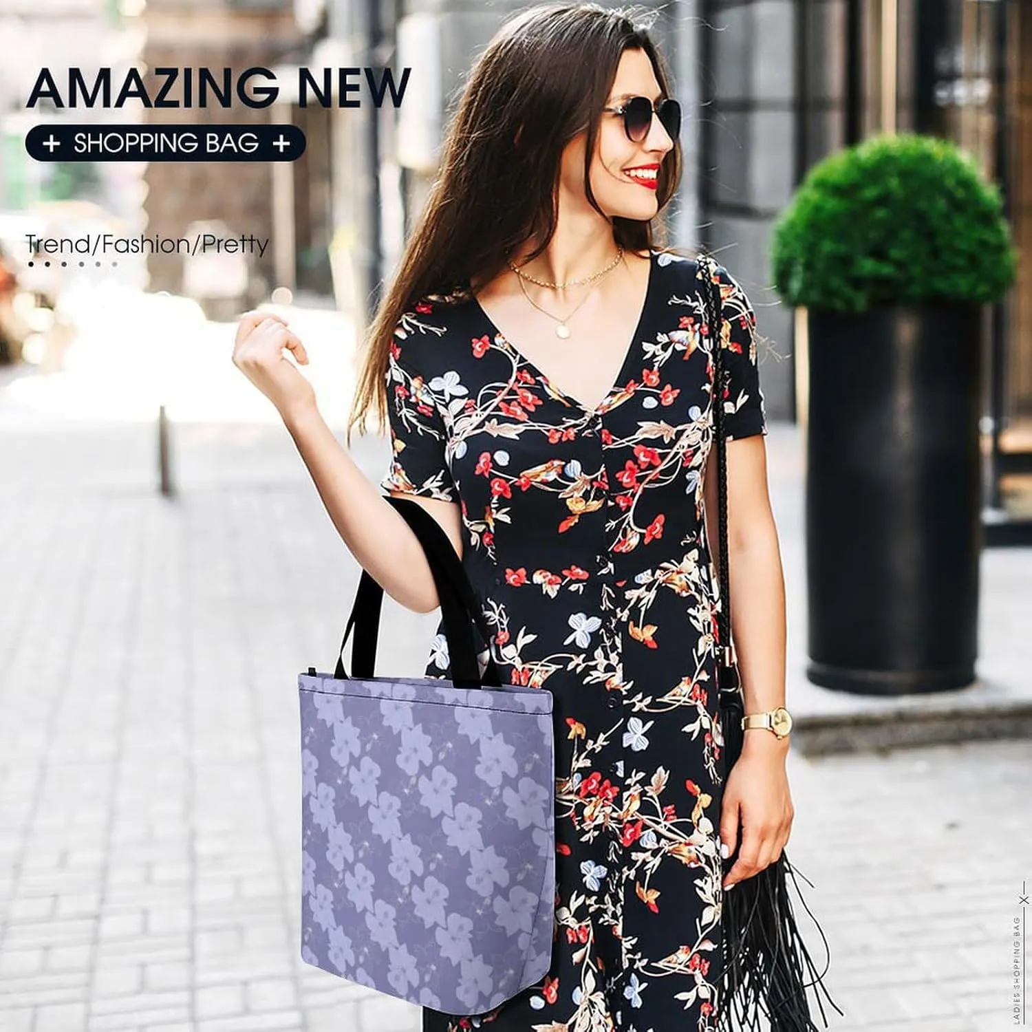 Floral Frangipani Flowers Hobo Handbags With Zipper Women's Tote Handbags