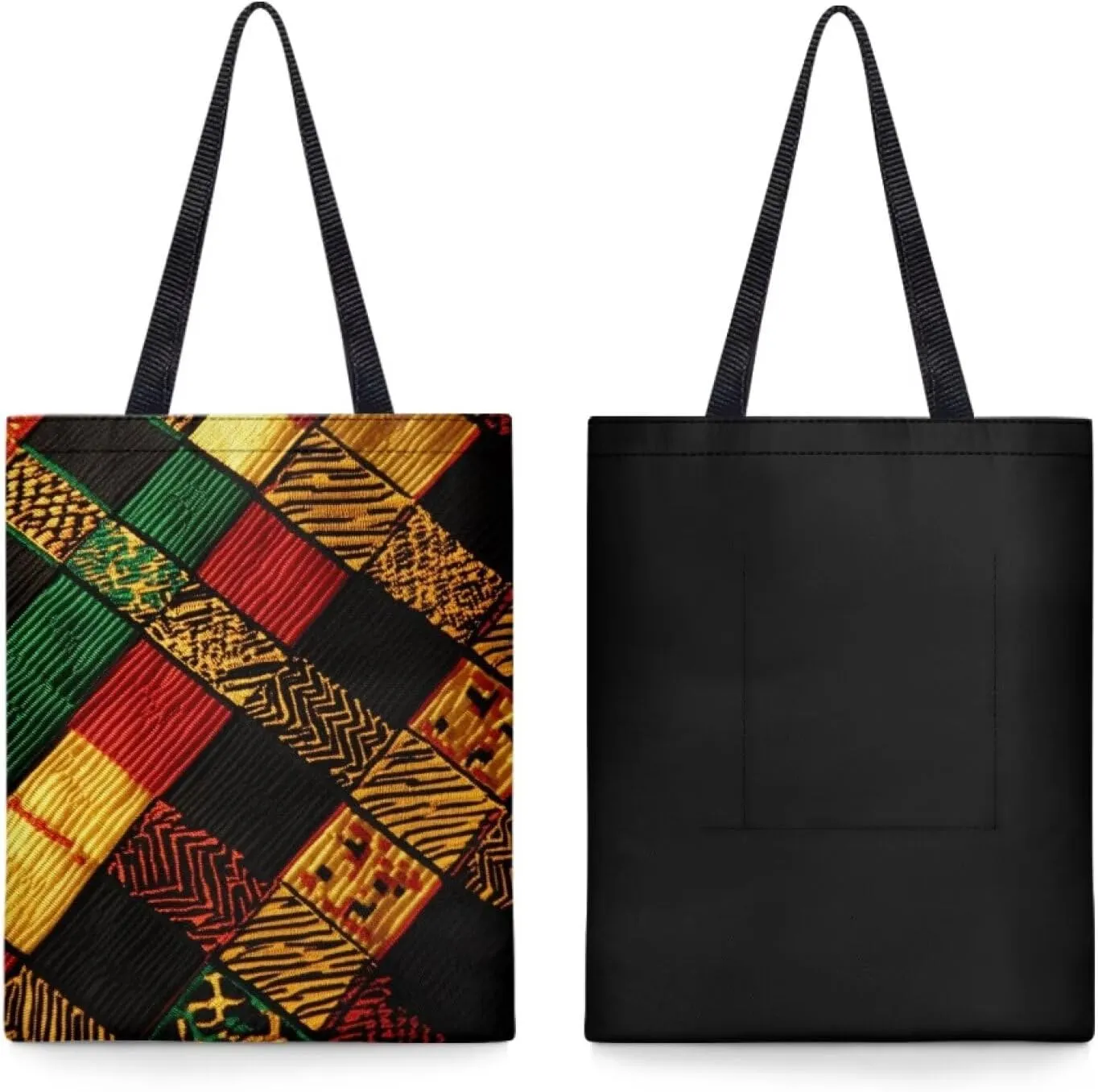 FOR U DESIGNS Women Canvas Reusable Tote Bag Women Shopping Tote Bags Book Bags