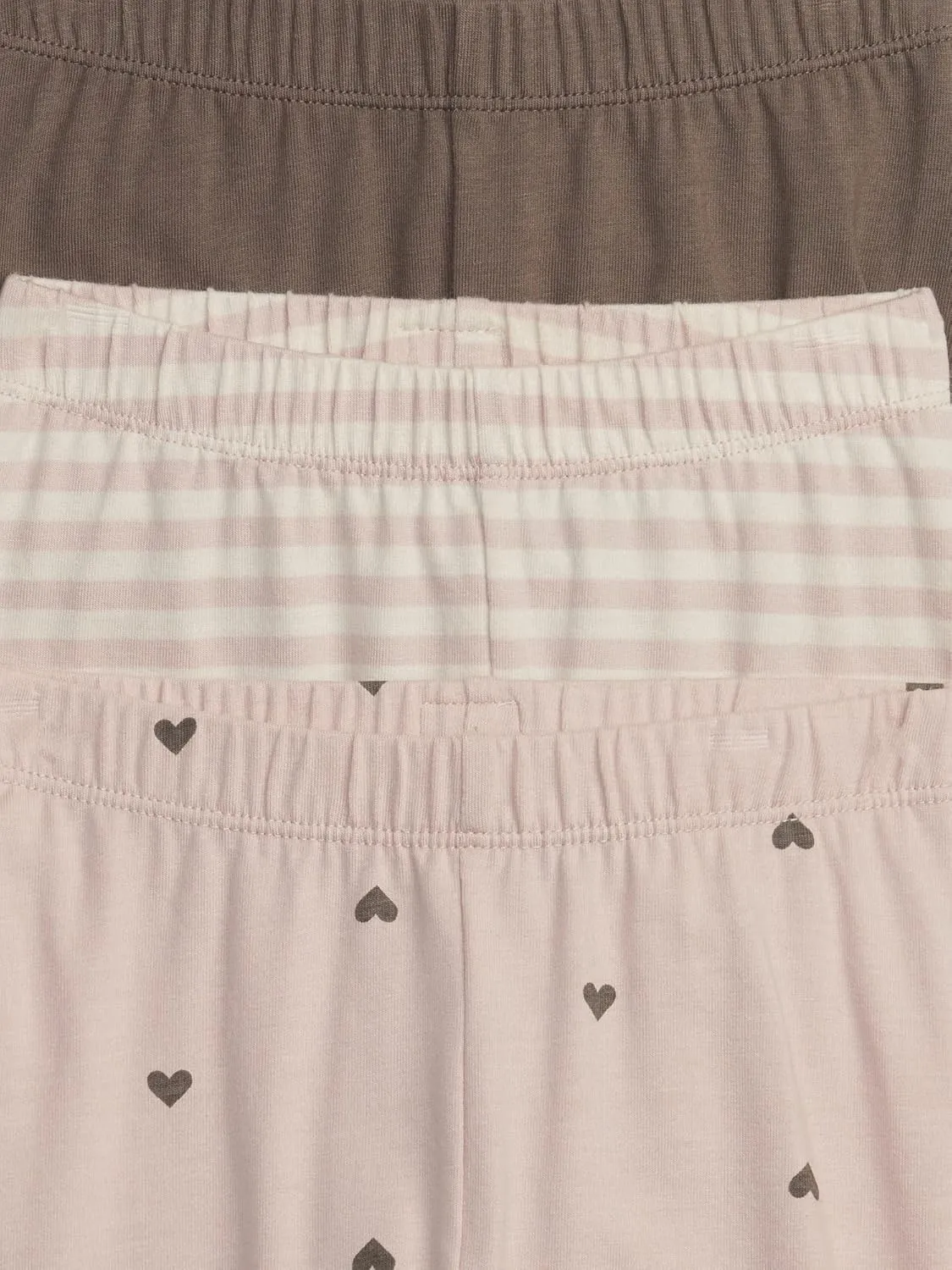 GAP Baby Girls' 3-Pack Pull-on Leggings Bottoms