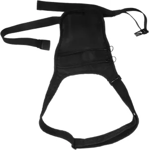 Gatuida Invisible Travel Bag Messenger Bags Waist Pouches for Men Drop Leg Bag Travel Money Belt Travel Hidden Pouch Money Belts for Travel Hidden Single Shoulder Bag Polyester Black