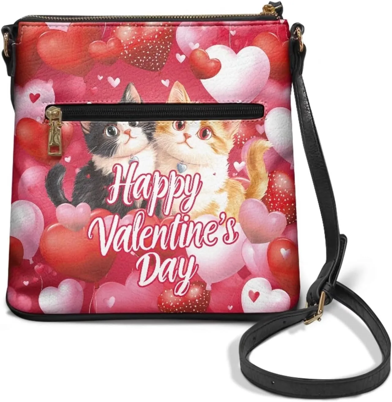 GIFTPUZZ Leather Shoulder Bag Work Totes for Women Purse Handbag with Back Zipper Pocket Large Crossbody Bag