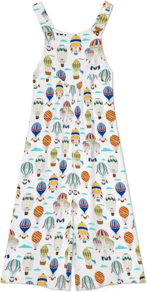 Golden Food Cheese Print Jumpsuits Womens One-Piece Sleeveless Wide Leg Long Casual Pants Summer Rompers With Pockets