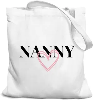 Grandma Gifts Canvas Tote Bag, Grandma Bag, Best Grandma Gifts, Grandma Christmas Birthday Gifts, Girls Tote Bag