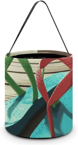 Halloween Tote Candy Bag Flip-flops Candy Basket Candy Bucket Halloween Party Favors for Kids