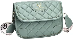 Hanbella Small Crossbody Bags for Women and Girls, Cute PU Leather Purses and Handbags for Teens, Women's Wristlet Clutch