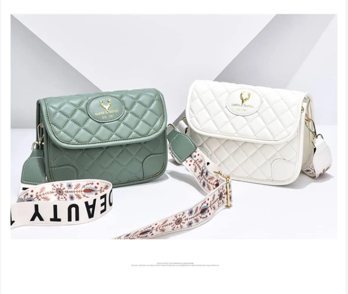 Hanbella Small Crossbody Bags for Women and Girls, Cute PU Leather Purses and Handbags for Teens, Women's Wristlet Clutch