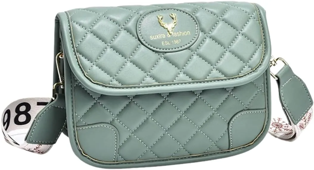 Hanbella Small Crossbody Bags for Women and Girls, Cute PU Leather Purses and Handbags for Teens, Women's Wristlet Clutch