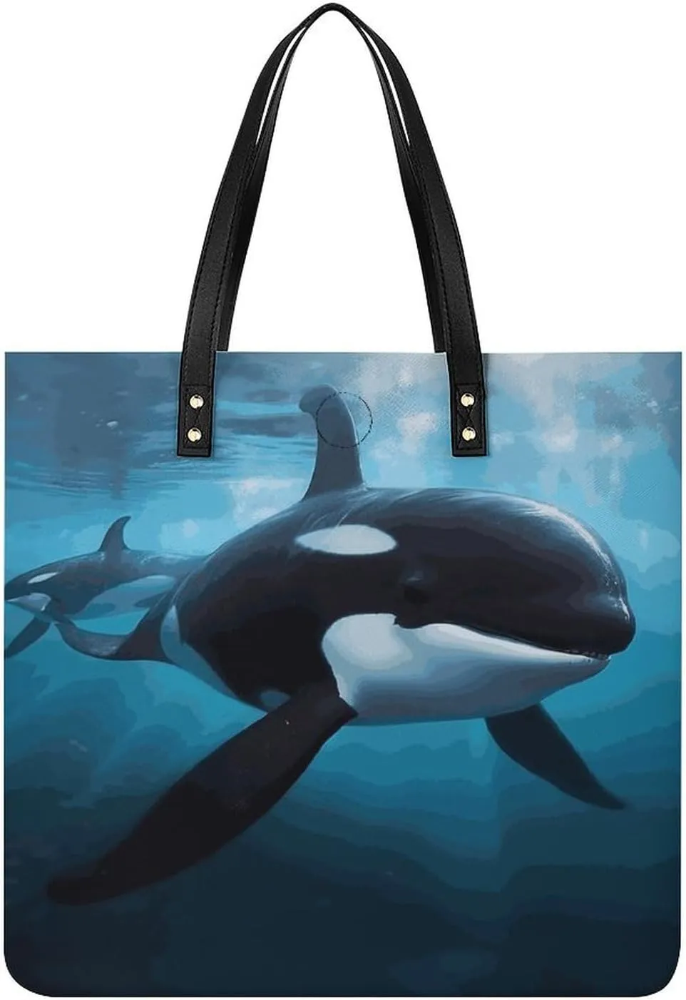 Handbags for WomenKiller WhaleTrendy Vegan Leather Hobo Handbags,Women's Soft Bucket Bag For Women - Ladies Handbags For Work, Travel, Casual Use,Birthday Gifts
