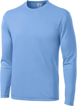 Have It Tall Men's Athletic Workout Quick Dry Long Sleeve T-Shirts