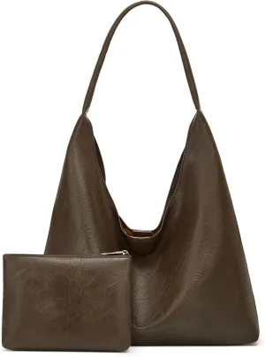Hobo Bag Purses for Women Shoulder Bag Soft Vegan Crossbody Underarm Handbag Y2K Hobo Bag Commuting Bag